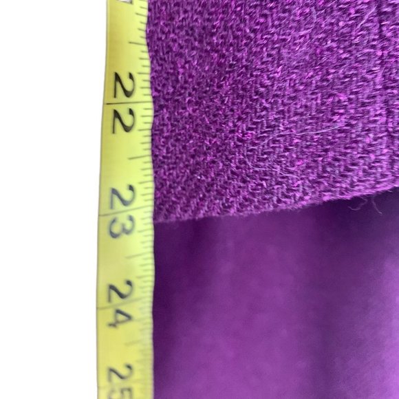 Vintage 50s Dereta Purple Blazer Pencil Skirt Set Large - Picture 15 of 15